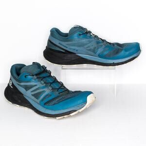 Salomon Women's Sense Ride 2 Vibe Trail Running Shoes Hiking Blue Size 9 | AD
